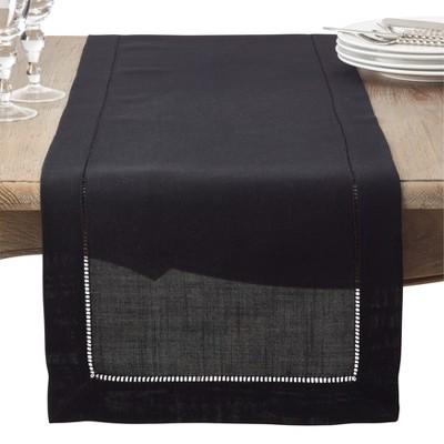 Black Solid Throw Pillow - Saro Lifestyle