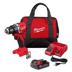 Milwaukee M18 Compact Next Gen 1/2 in. Brushless Cordless Drill/Driver Kit (Battery & Charger)