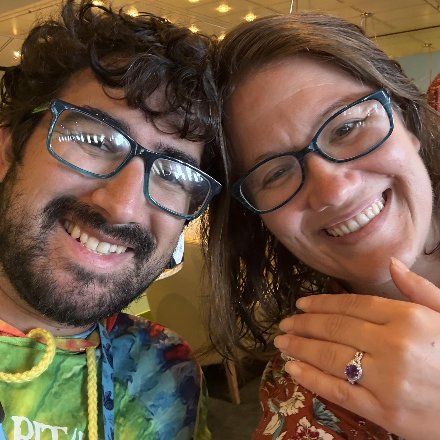 He put a ring on it! 
7/25