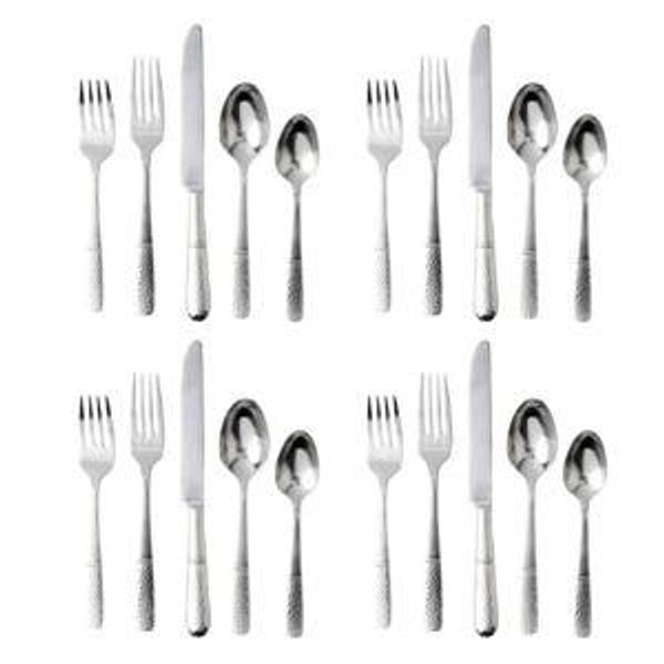 Juliska Carine 20pc Place Setting - Bright Satin