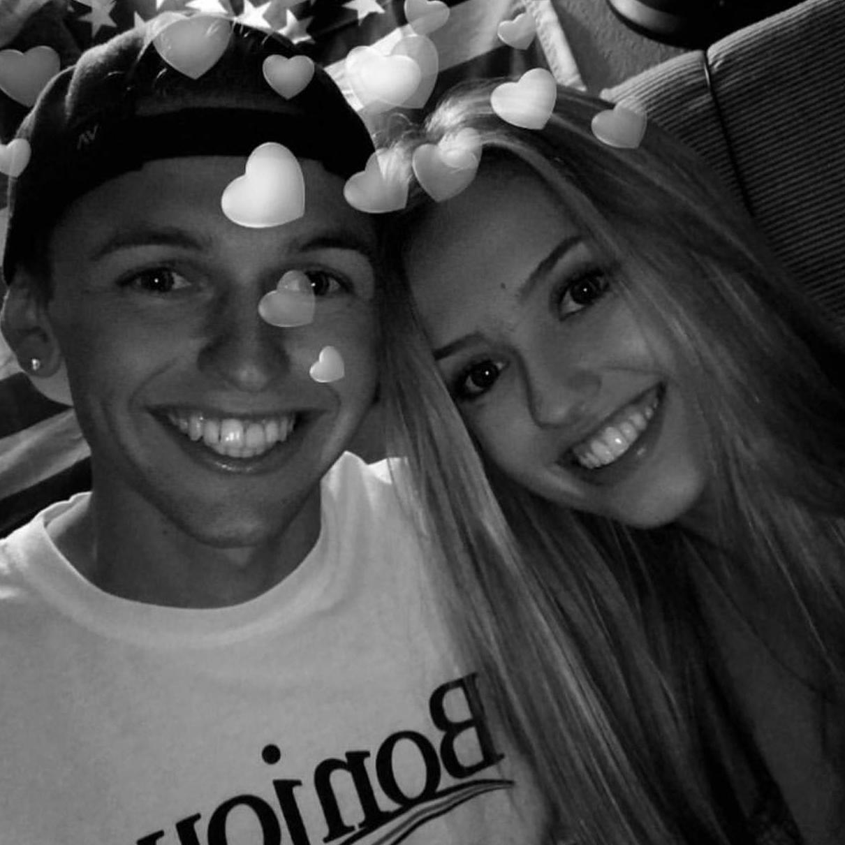 Our very first photo ever taken together!