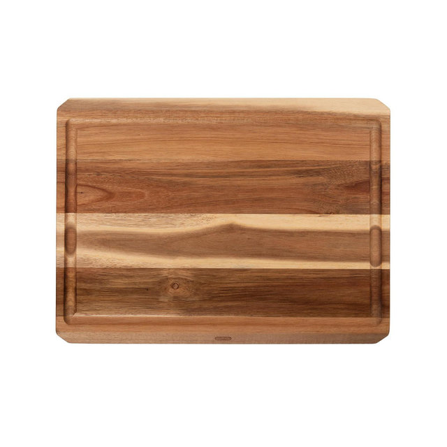 Dexas Acacia Forty-Five Cutting Board with Well