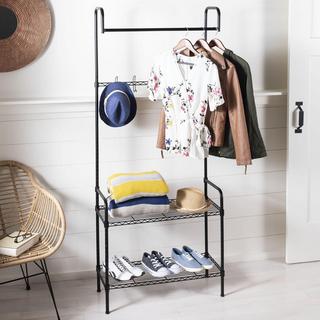 Anderson Garment Rack and Shoe Storage