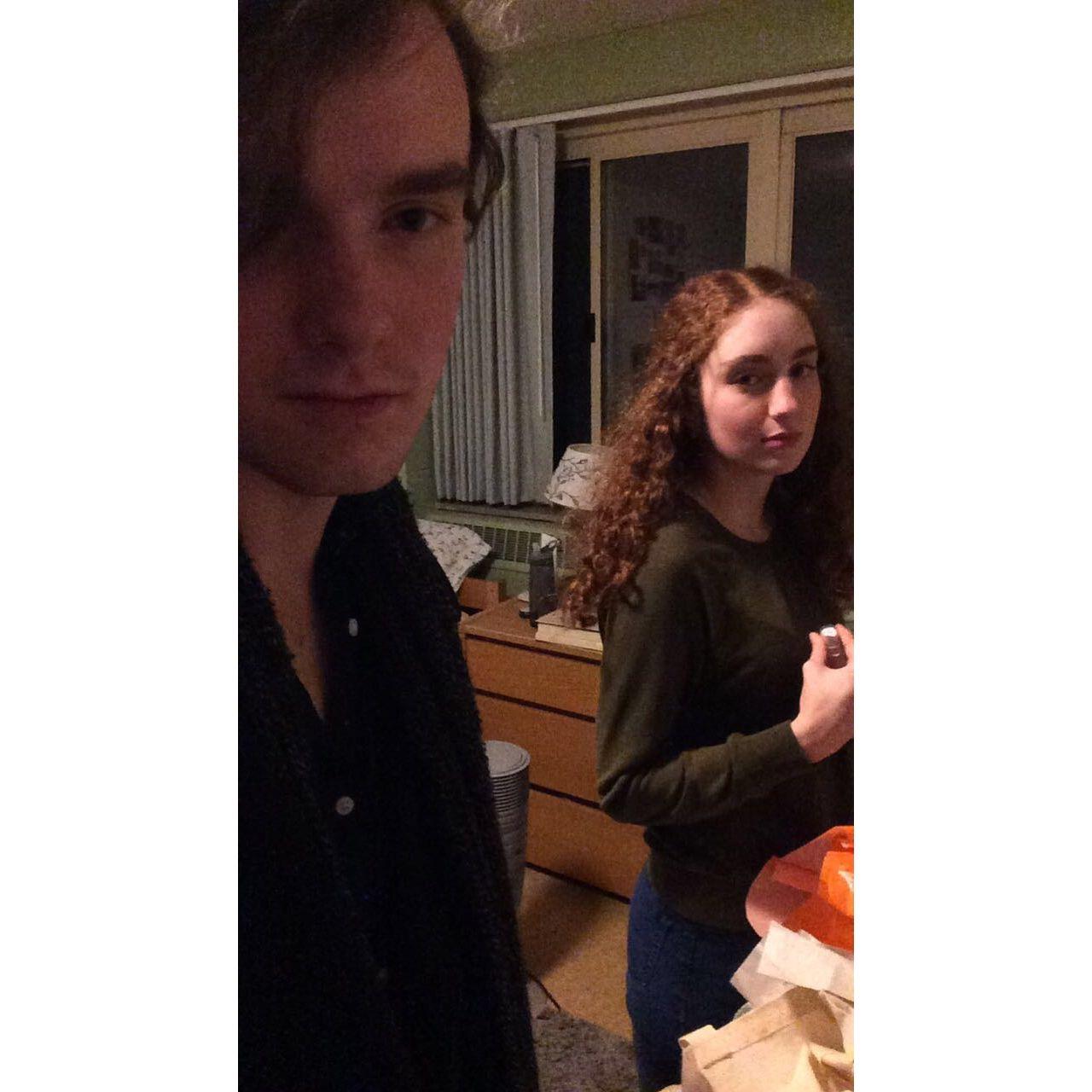 Our first and best photo together...