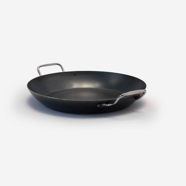 Blue Carbon Steel Grill Pan