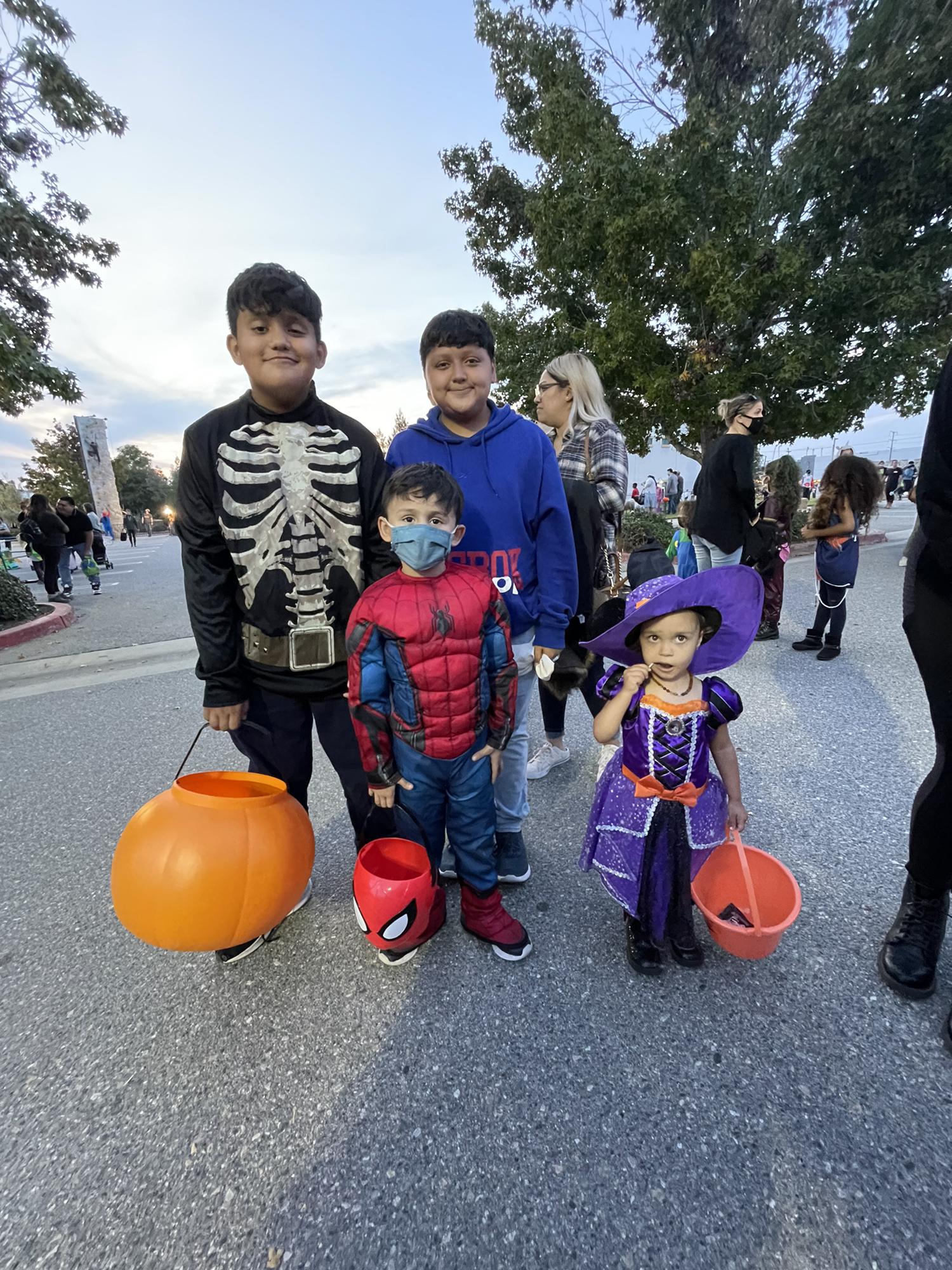 Getting to take our niece and nephews out trick or treating ❤️