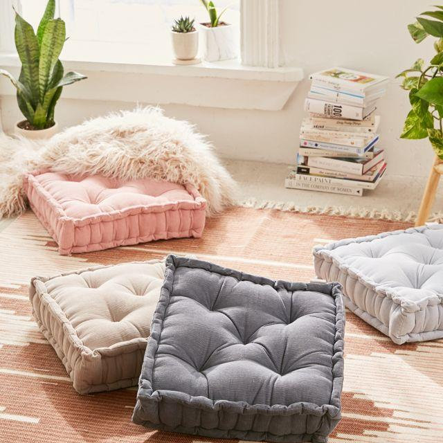 Washed Corduroy Floor Pillow