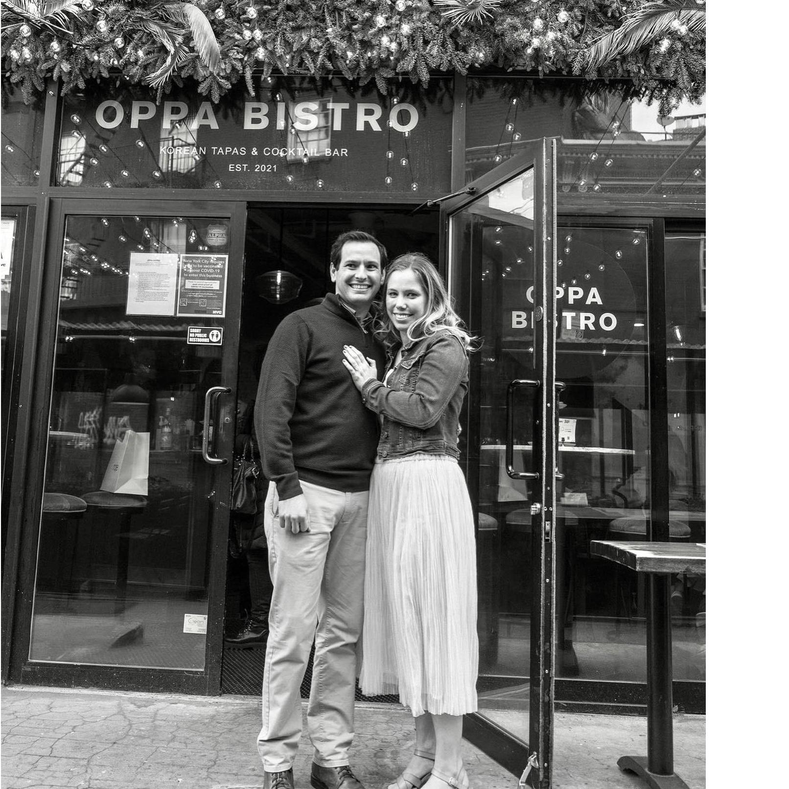 Where we had our first date!