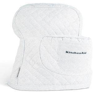KITCHENAID Fitted Tilt-Head Stand Mixer Cover -Ticking Stripe Ink Blue
