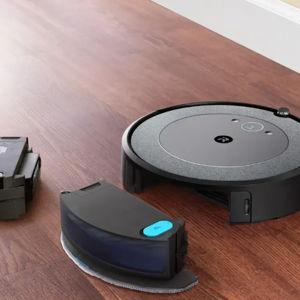 iRobot Roomba Combo i5 Robot Vacuum and Mop - Woven Neutral