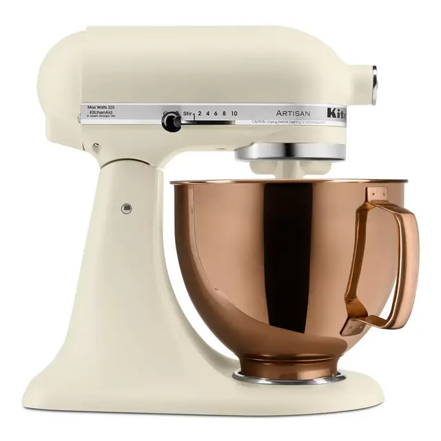 KitchenAid 5qt 10-Speed Stand Mixer with Copper Bowl French Linen - Hearth & Hand™ with Magnolia