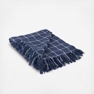 Checked Plaid Throw