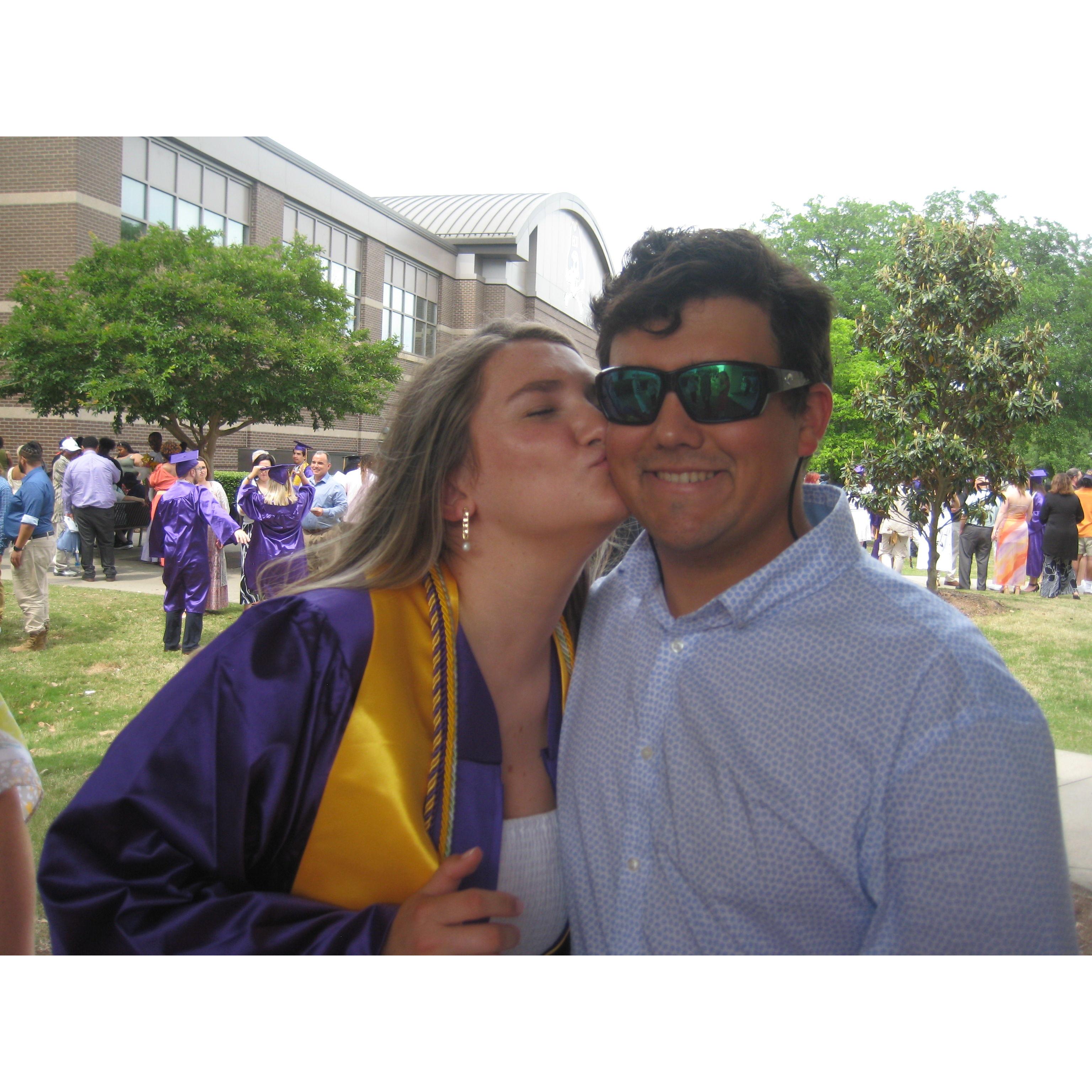 Anna's graduation day