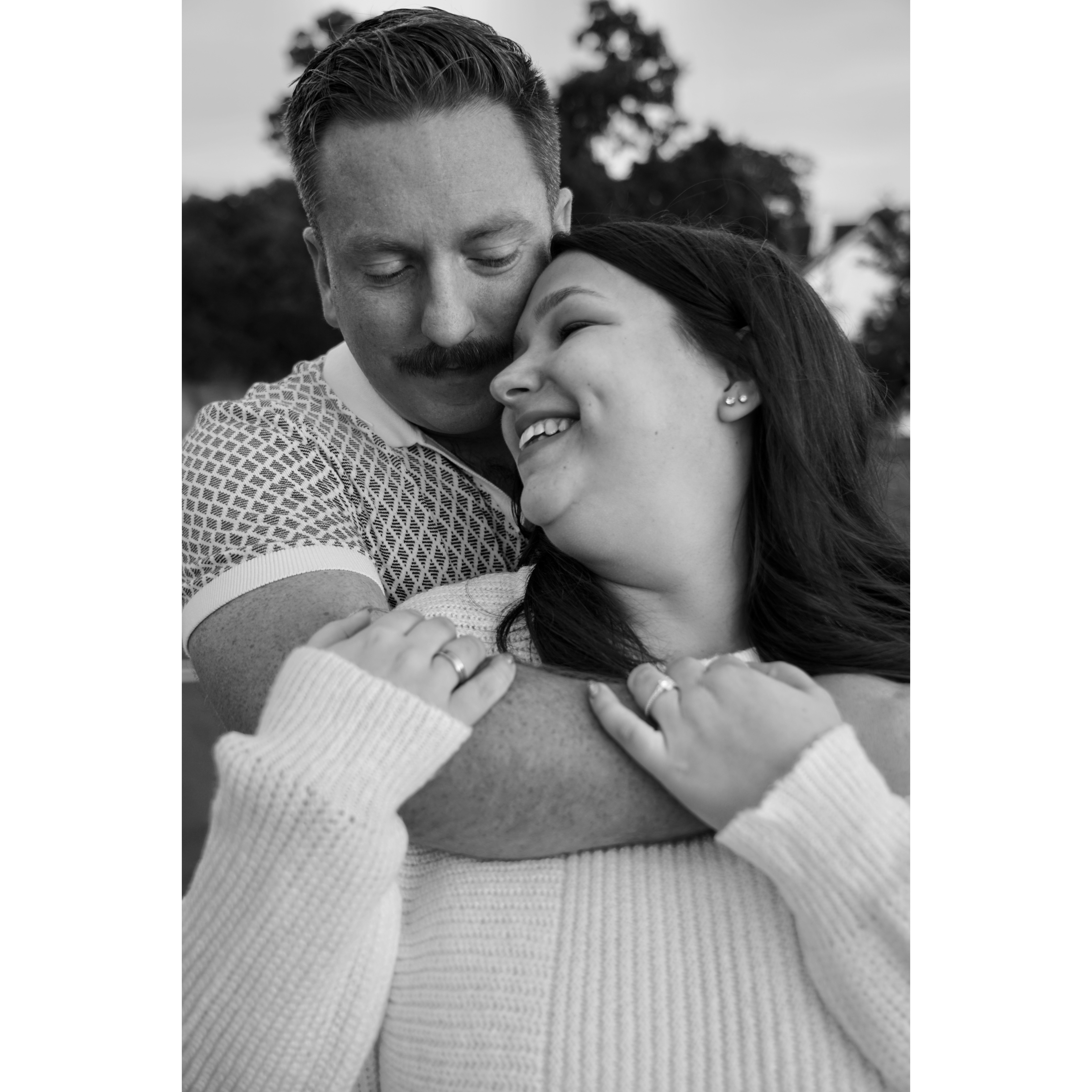 One of our engagement photos!