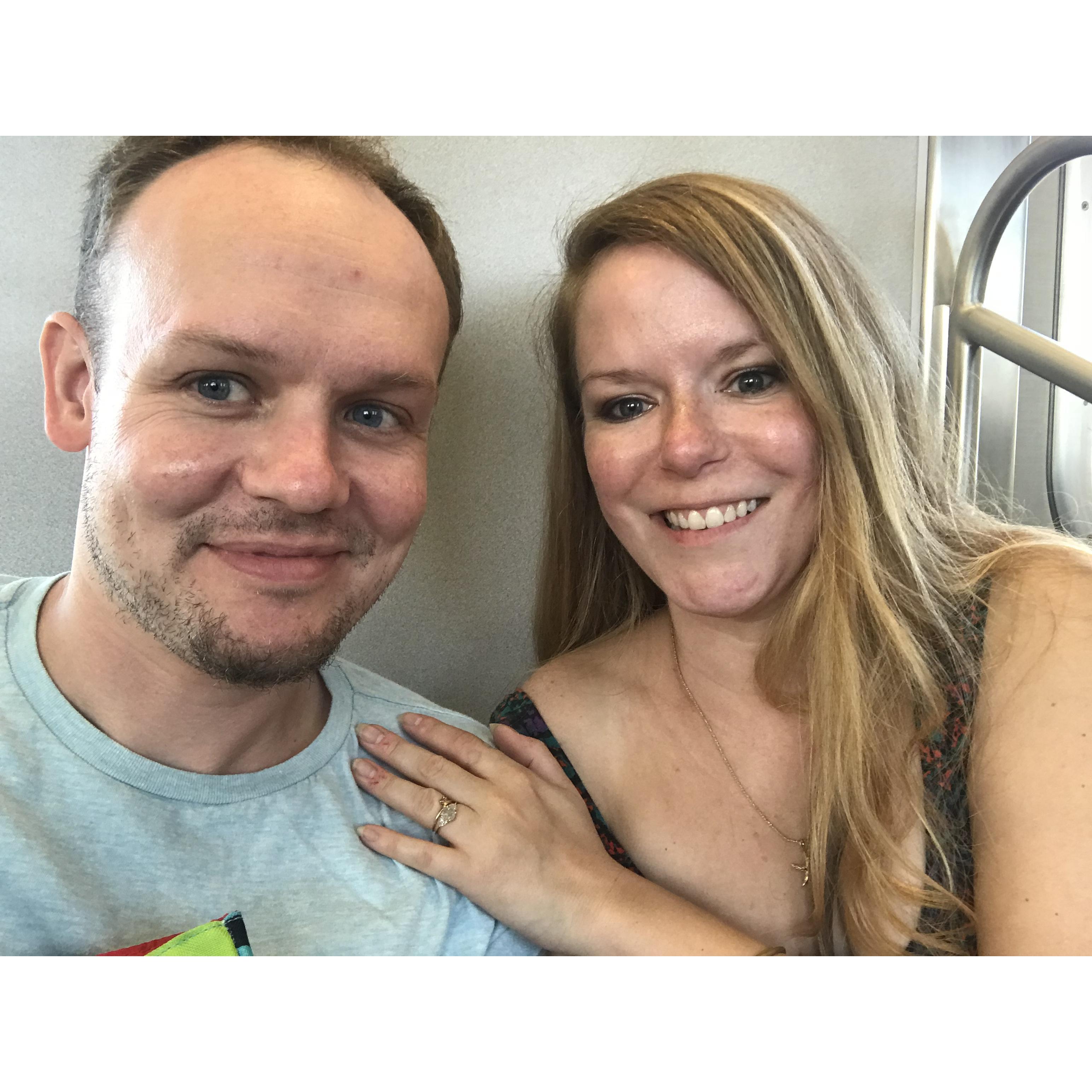 We're engaged!