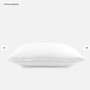 Down Alternative Pillow - Standard - Medium
