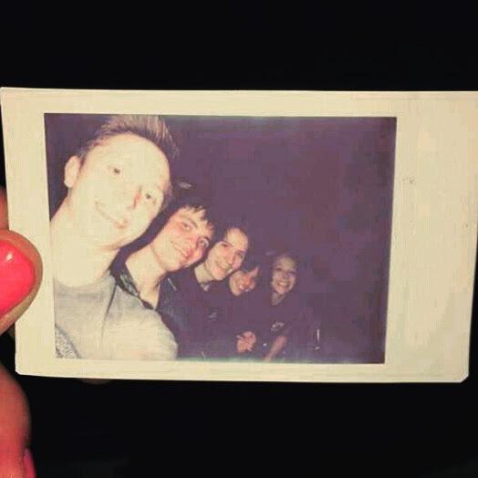 Old competition polaroid with friends!