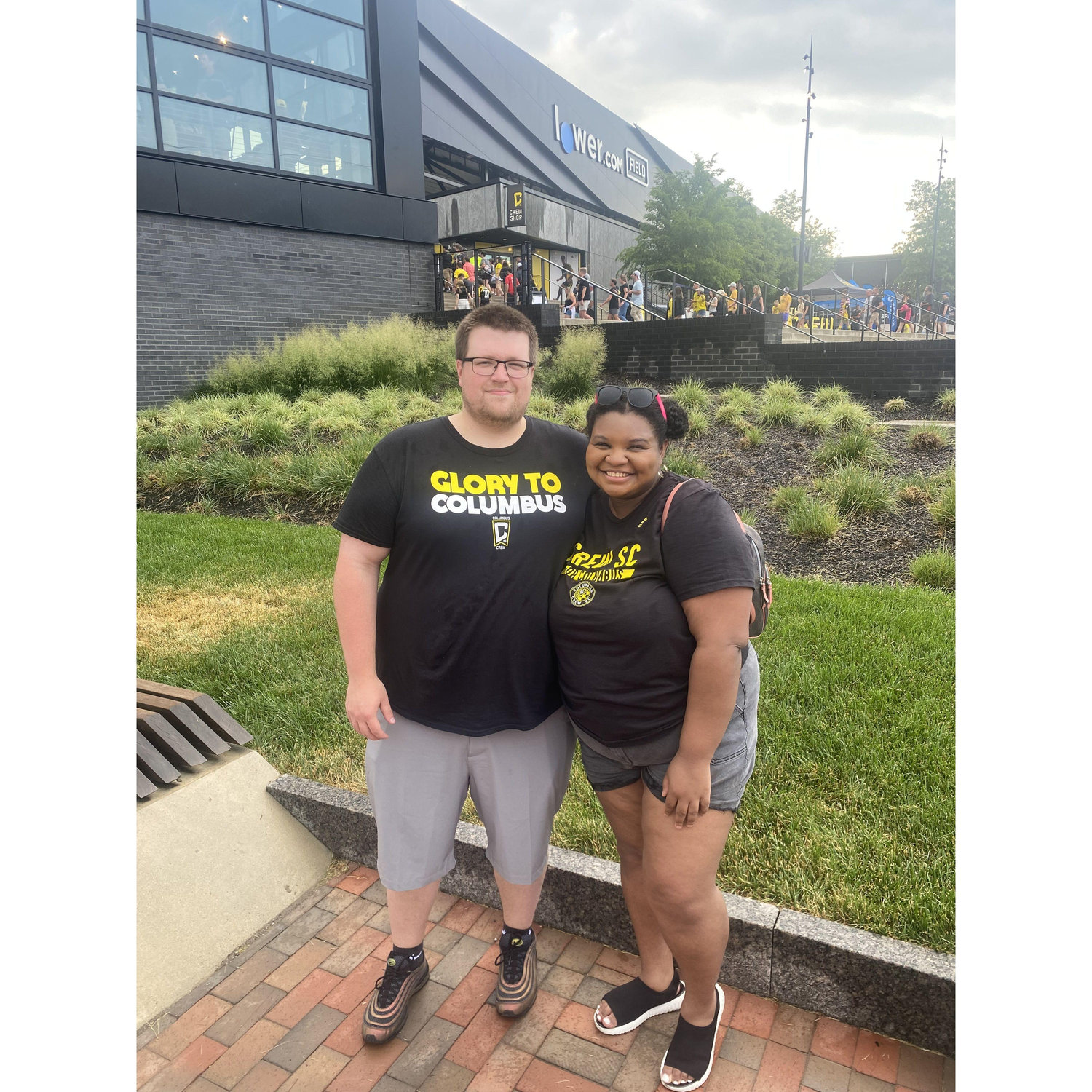 First Crew game together- now one of our favorite things to do!