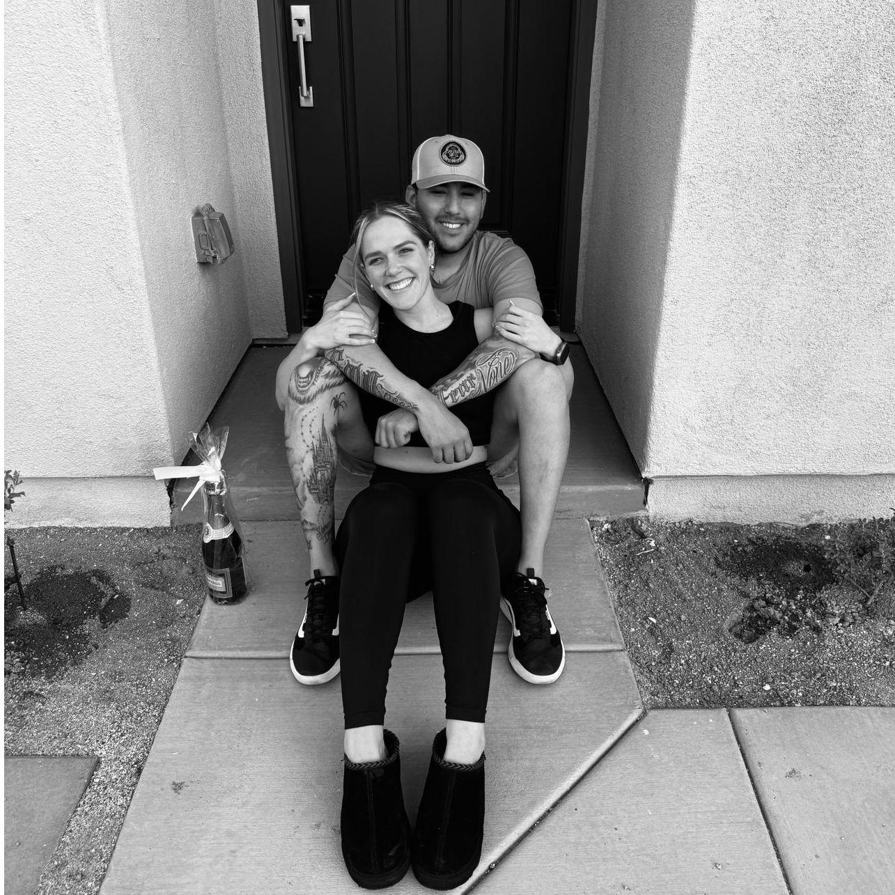 When we bought our FIRST house!!