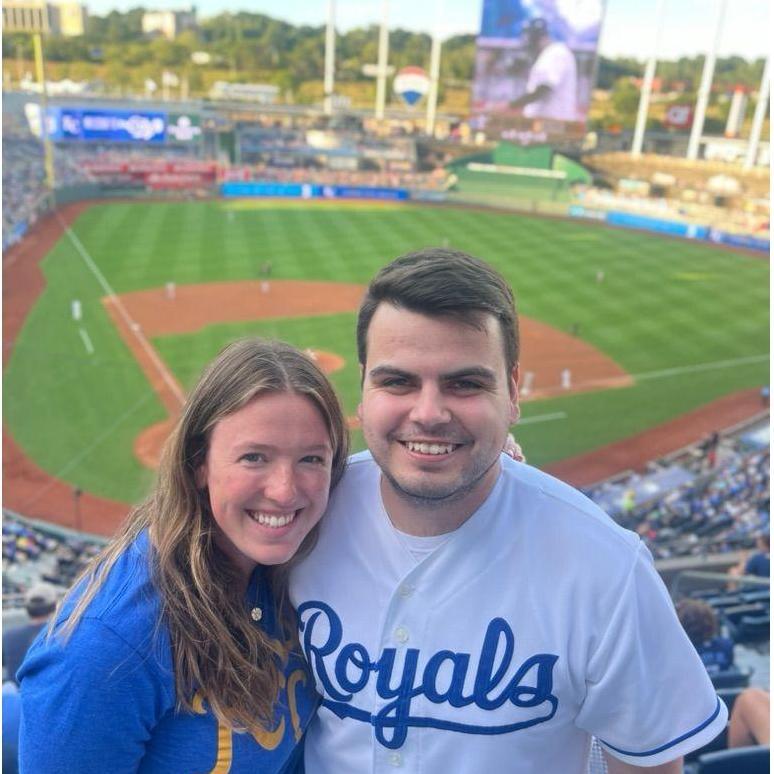 One of many Royals games!