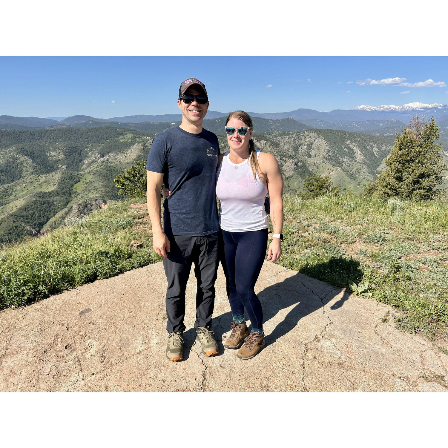 Hiking training for our upcoming 14er