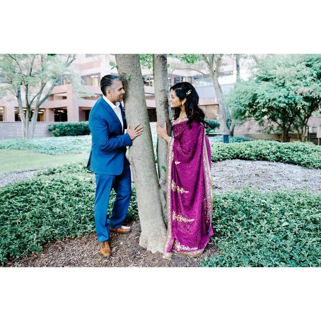 Our engagement party, Rosemont, IL
