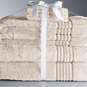 Bath Towel Set - Ivory, Simply Vera Wang