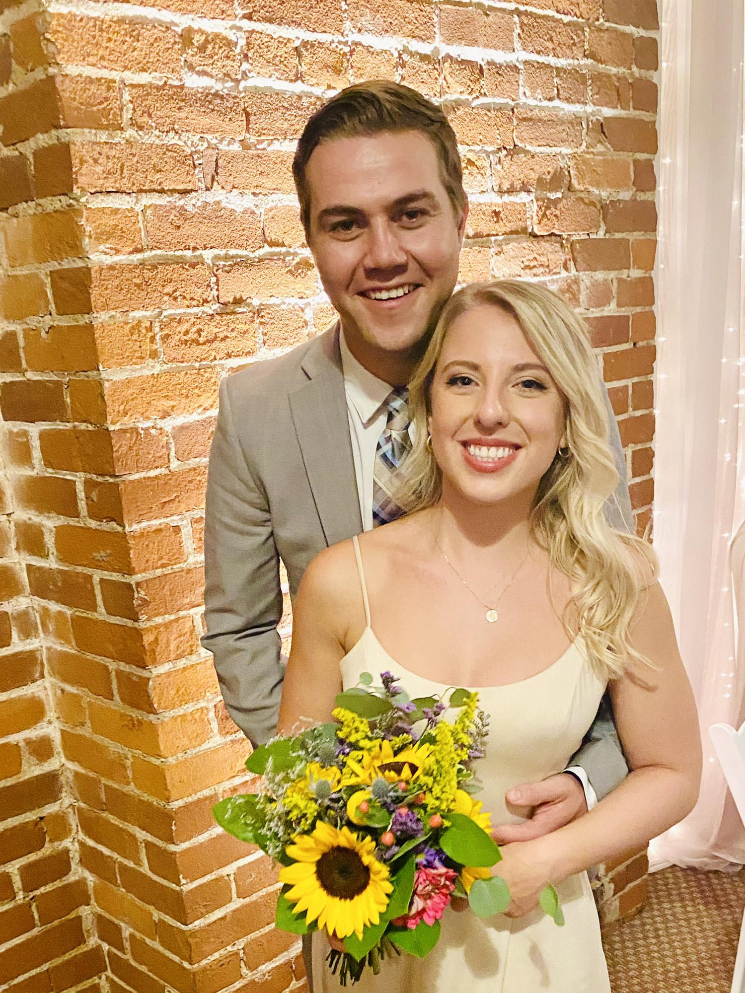 Celebrating the wedding of our lovely friends, The Ackley's.