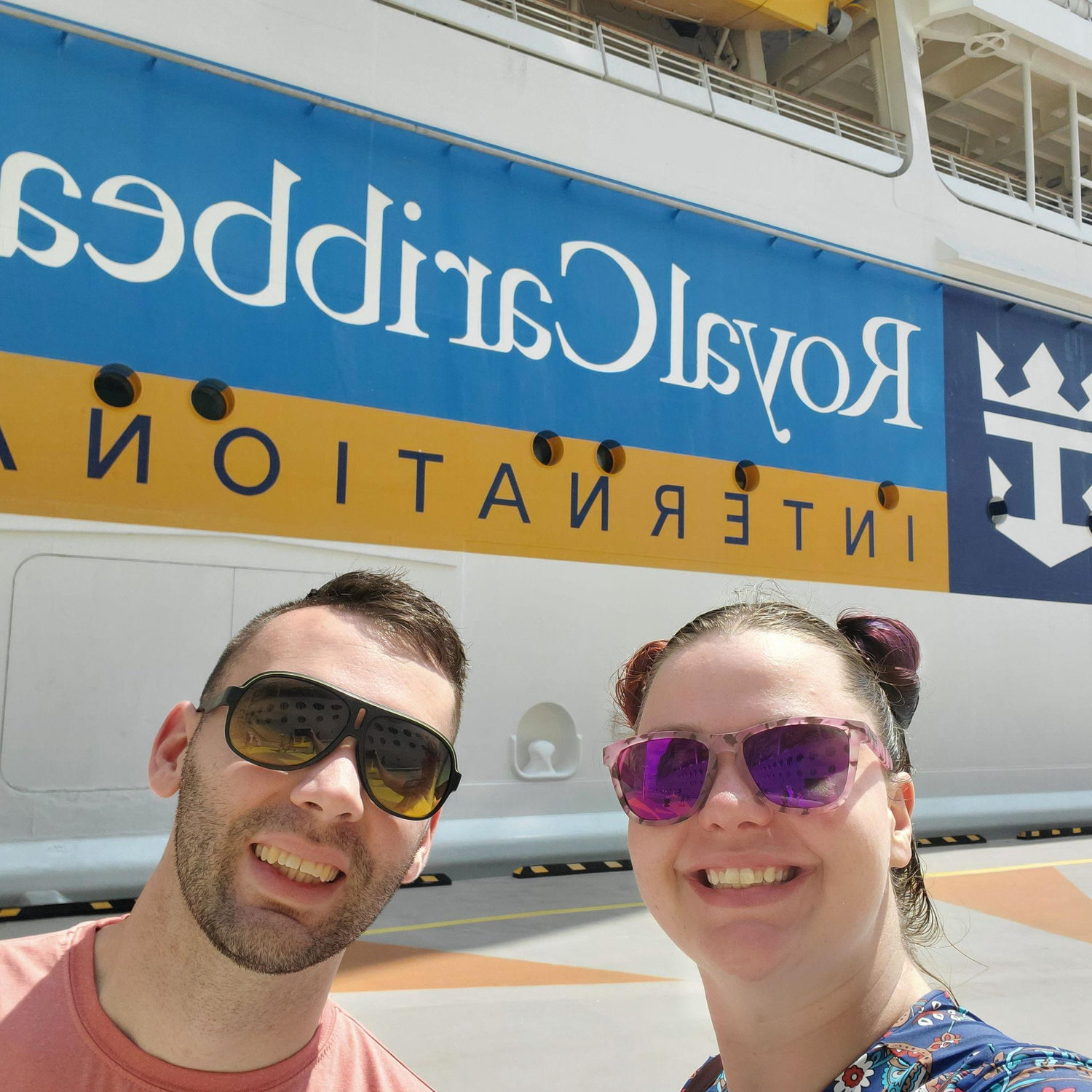 Coco Cay, Bahamas Water Park day on our first cruise together