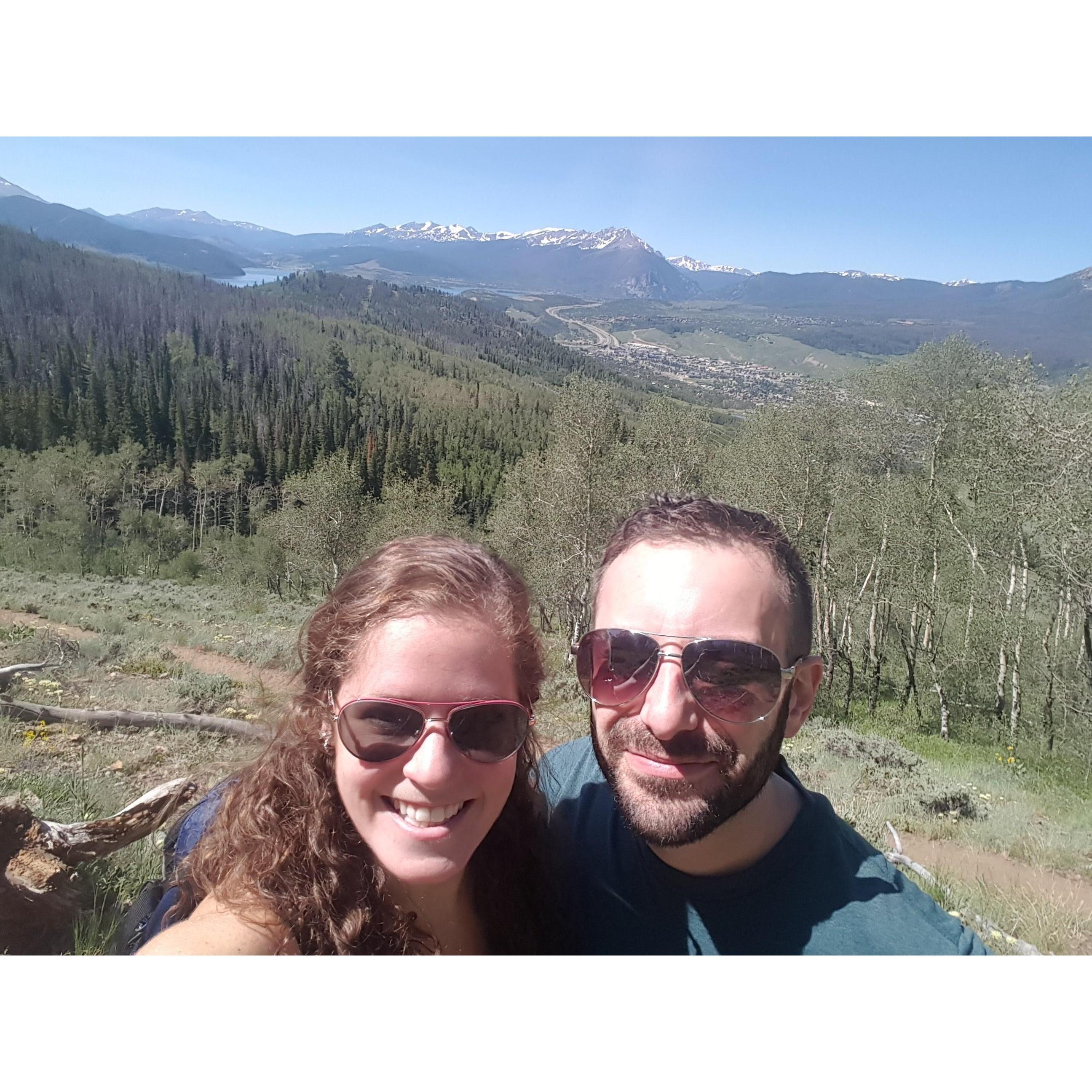 One of our first hikes ever!