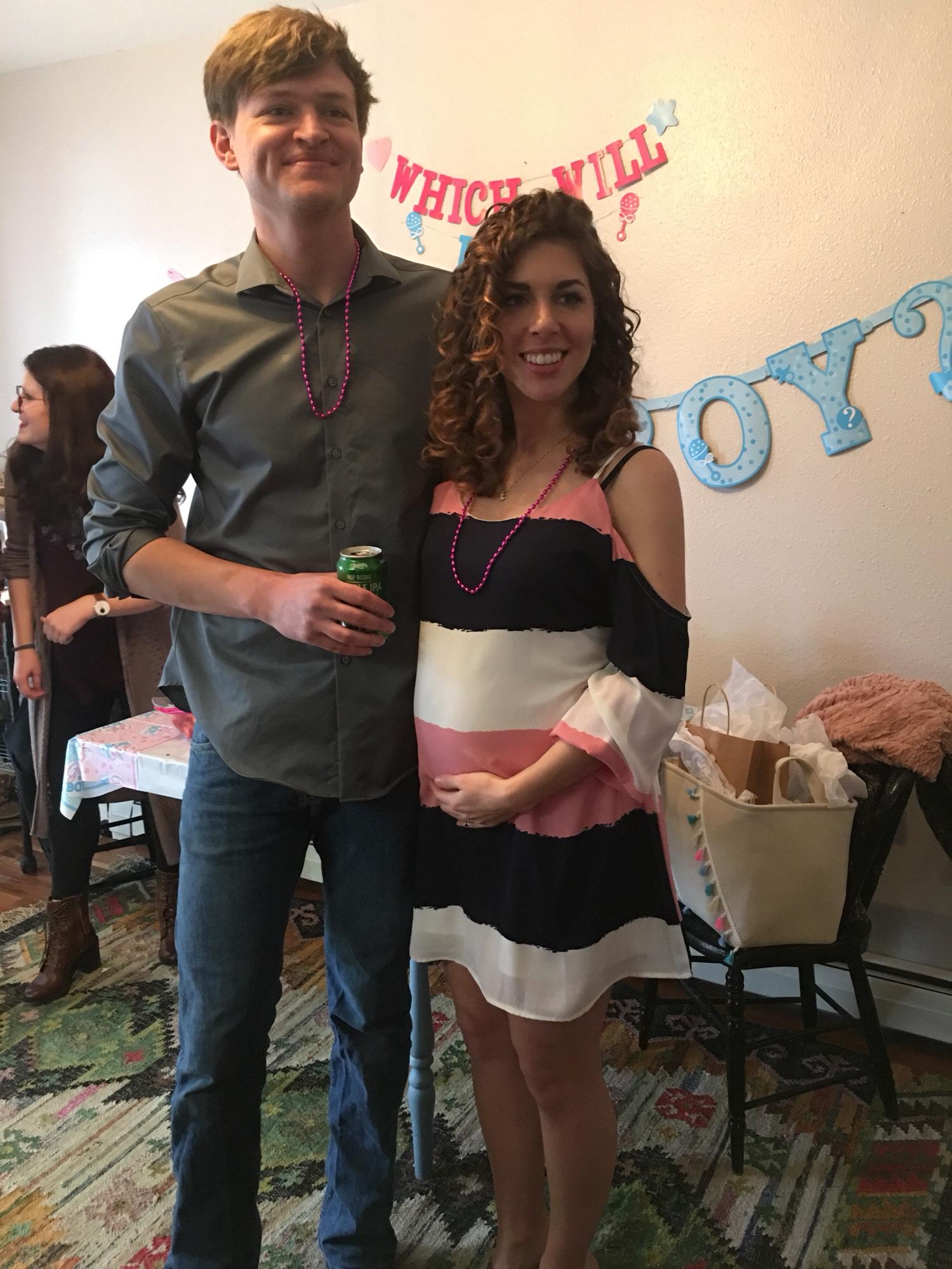 Sex Reveal party for baby Leo