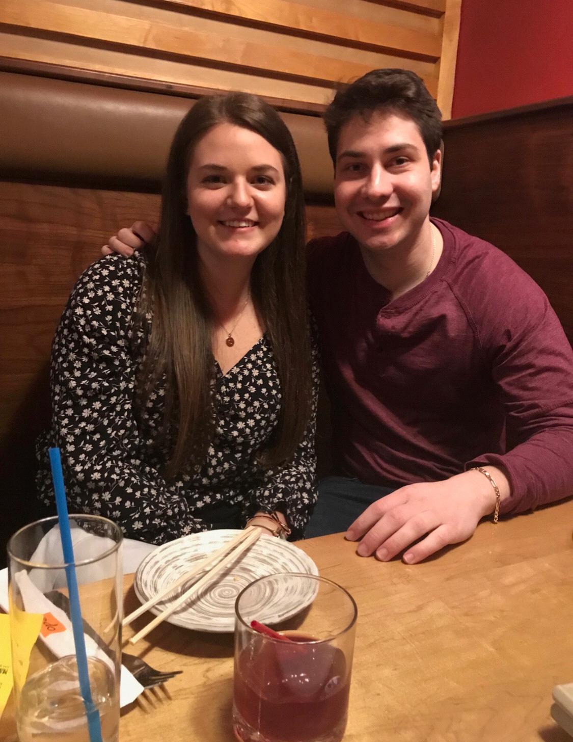 Family dinner at Edo's.