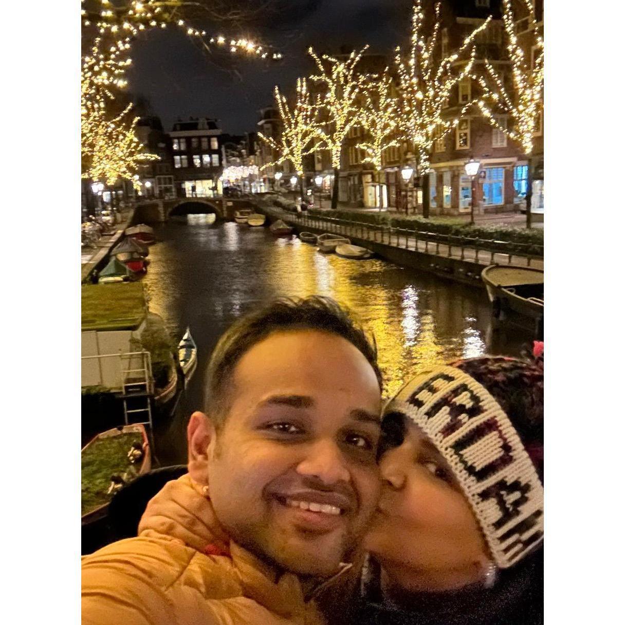 Its easy to be romantic in Amsterdam! 💖