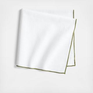 Merrow Stitch Organic Cotton Napkin, Set of 4