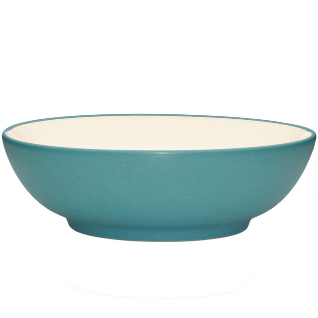 Noritake Colorwave Turquoise Round Vegetable Serving Bowl