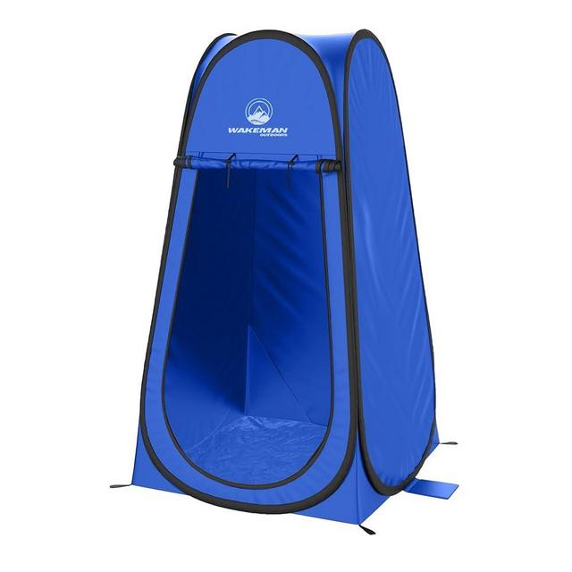 Pop Up Pod - Privacy Shower Tent, Dressing Room, or Portable Toilet Stall with Carry Bag for Camping, Beach, or Tailgate by Wakeman Outdoors
