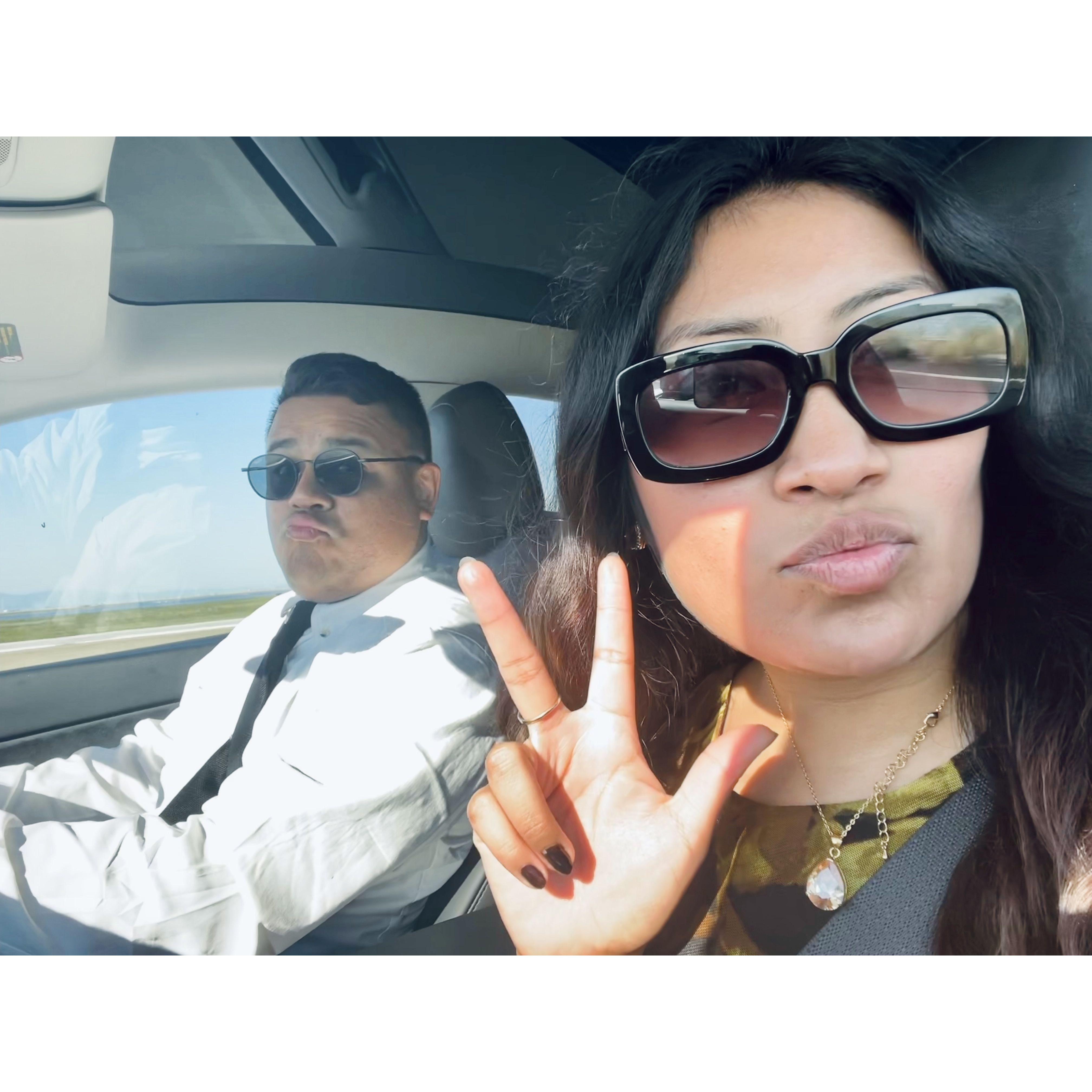 On our way to the Convention!