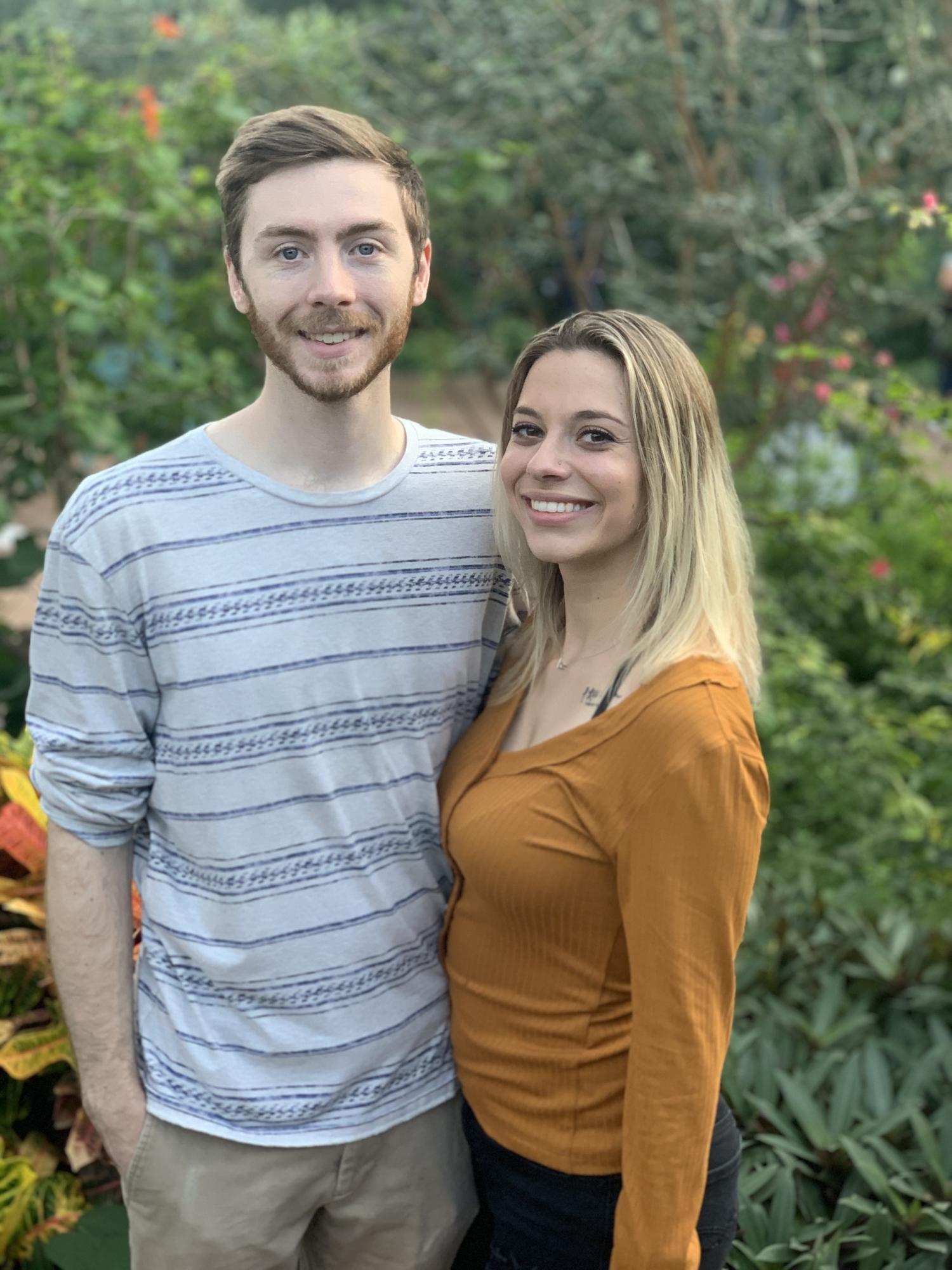His mom had taken this when we went to the Butterfly Wonderland here in Arizona.