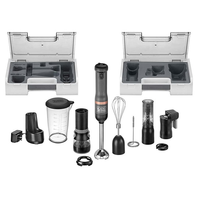 BLACK+DECKER kitchen wand Cordless 6in1 Kitchen Multi-tool, Grey (BCKM1016KS01)