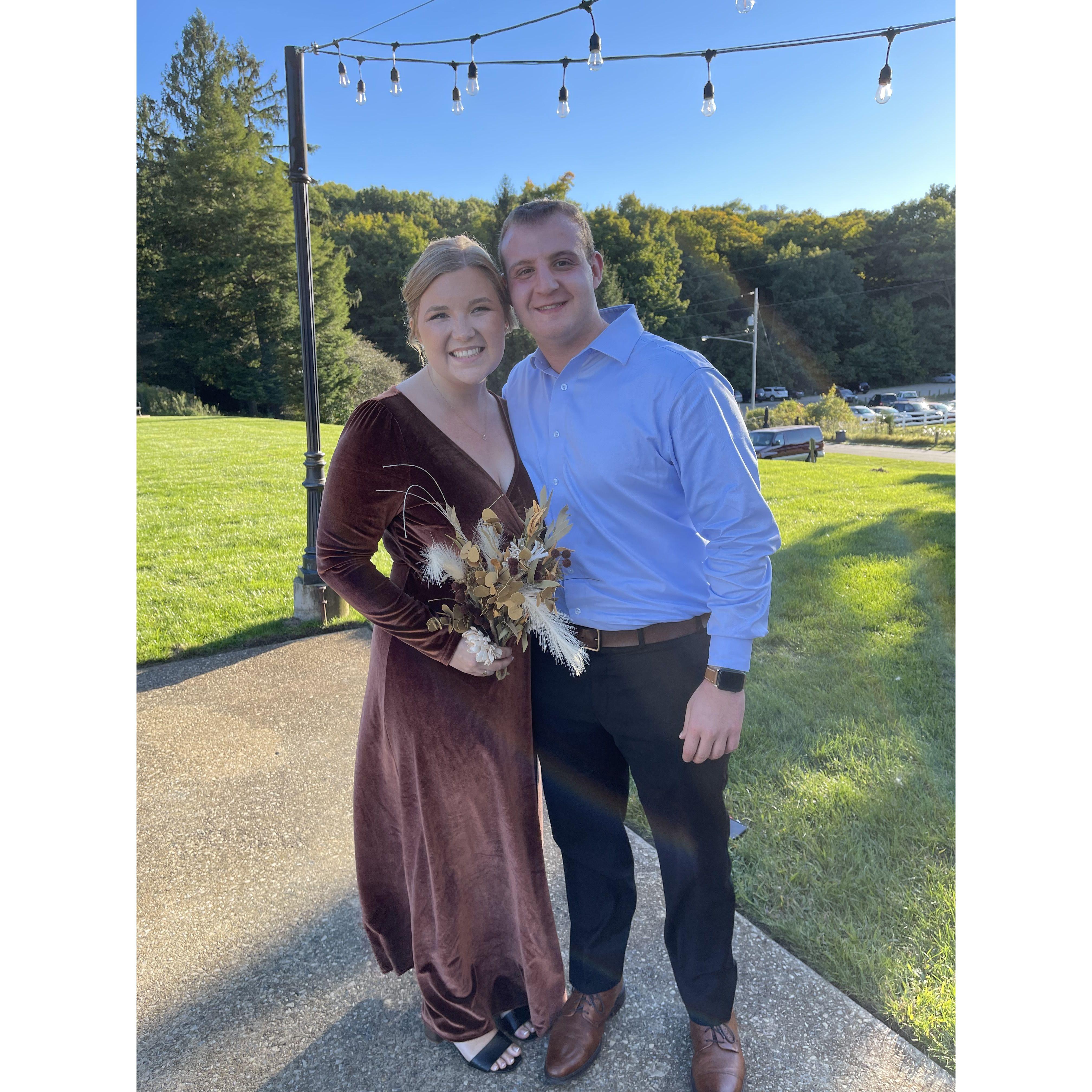 Celebrating our friends, Hope & Chase