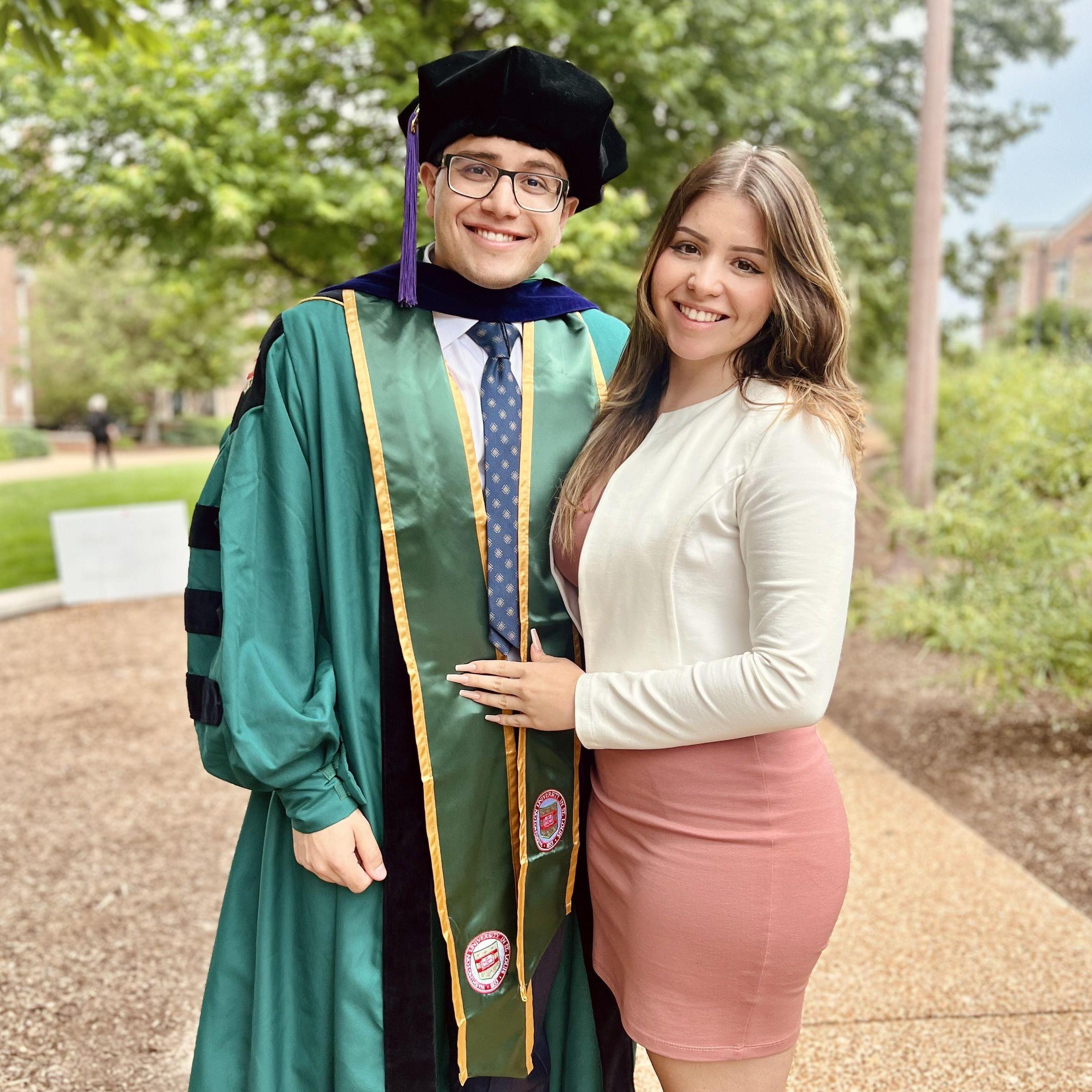 Michael's graduation as a Doctor in Law