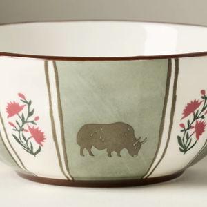 Millie Stoneware Yogurt Bowl - Cow