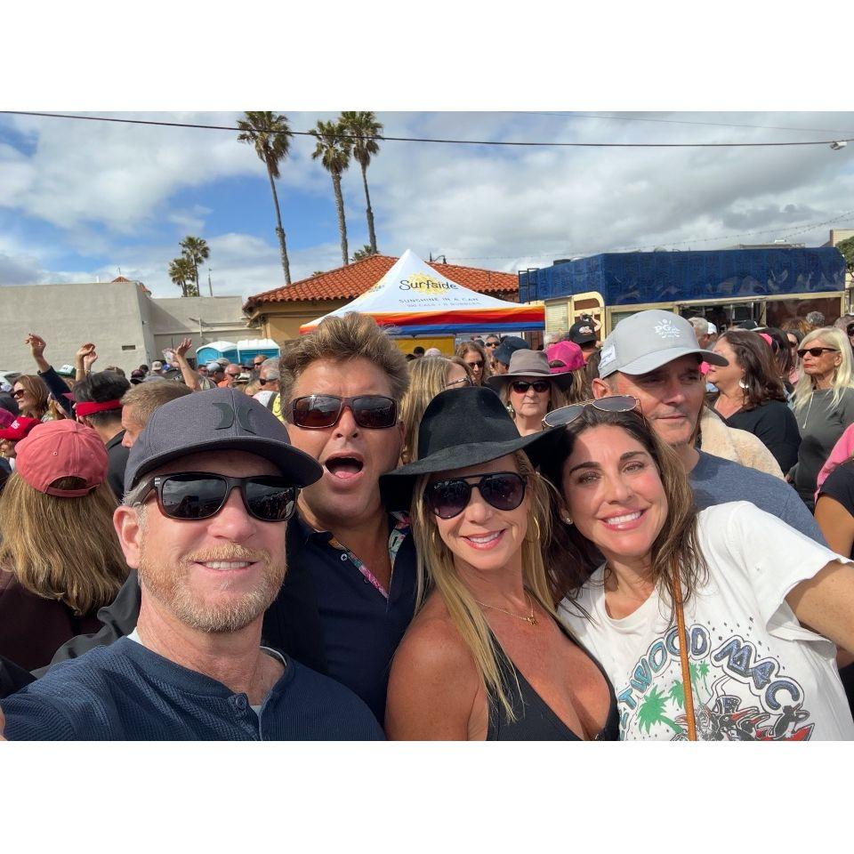 Celebrating our love of music together with high school friends #Max80s