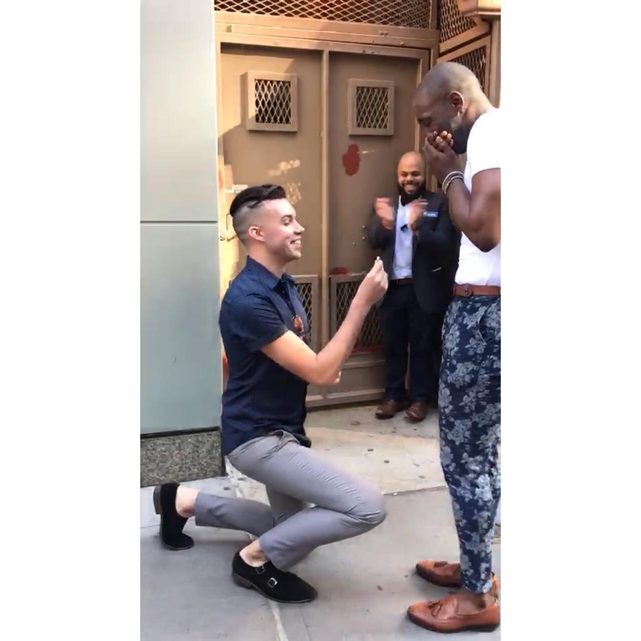 This is the moment Cory rocked my world. Closing night of A Bronx Tale on Broadway, when I said goodbye to my Broadway debut show and hello to my fiancé