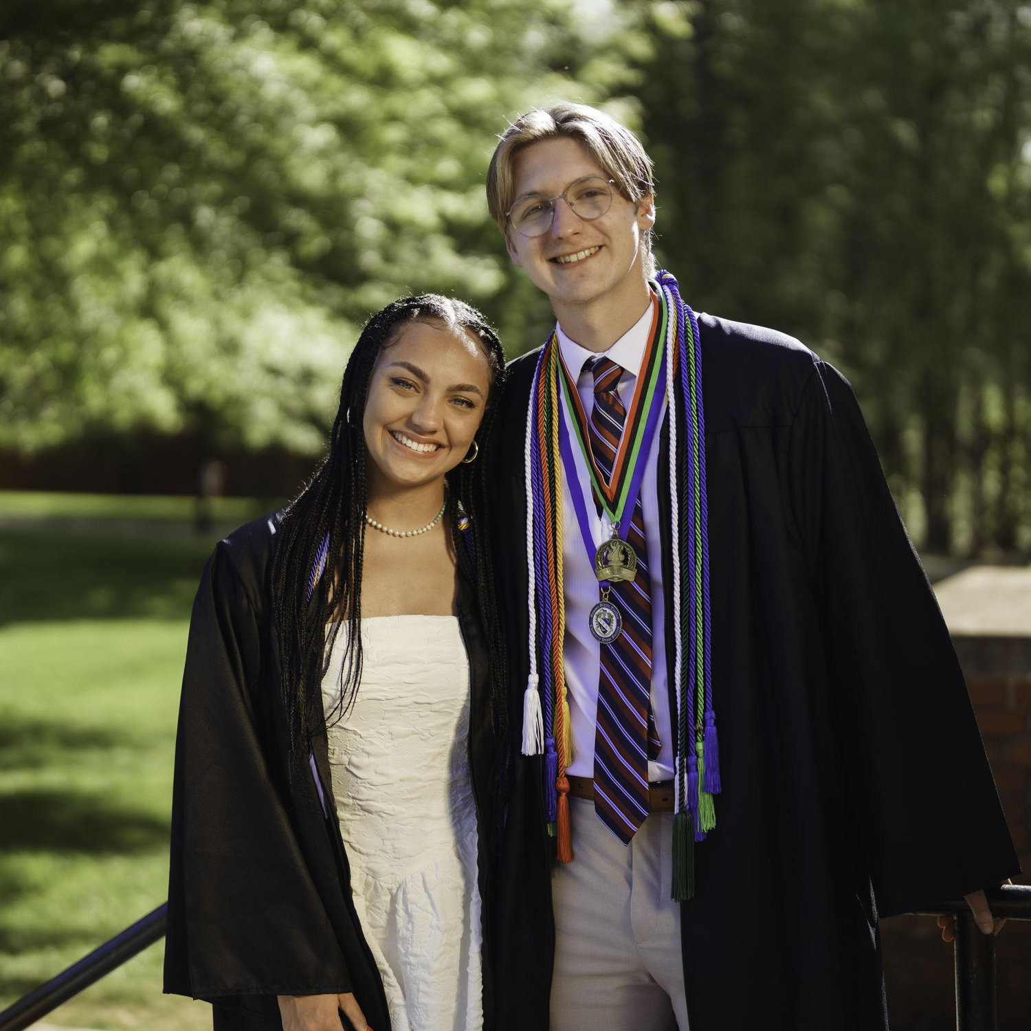 Graduating from the school where we met