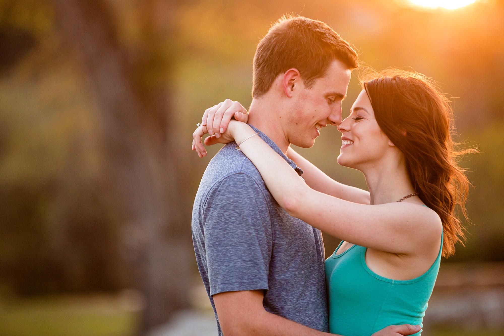 One of our engagement photos, taken at Cameron Park in Waco
Photo: Kathryn Kreuger