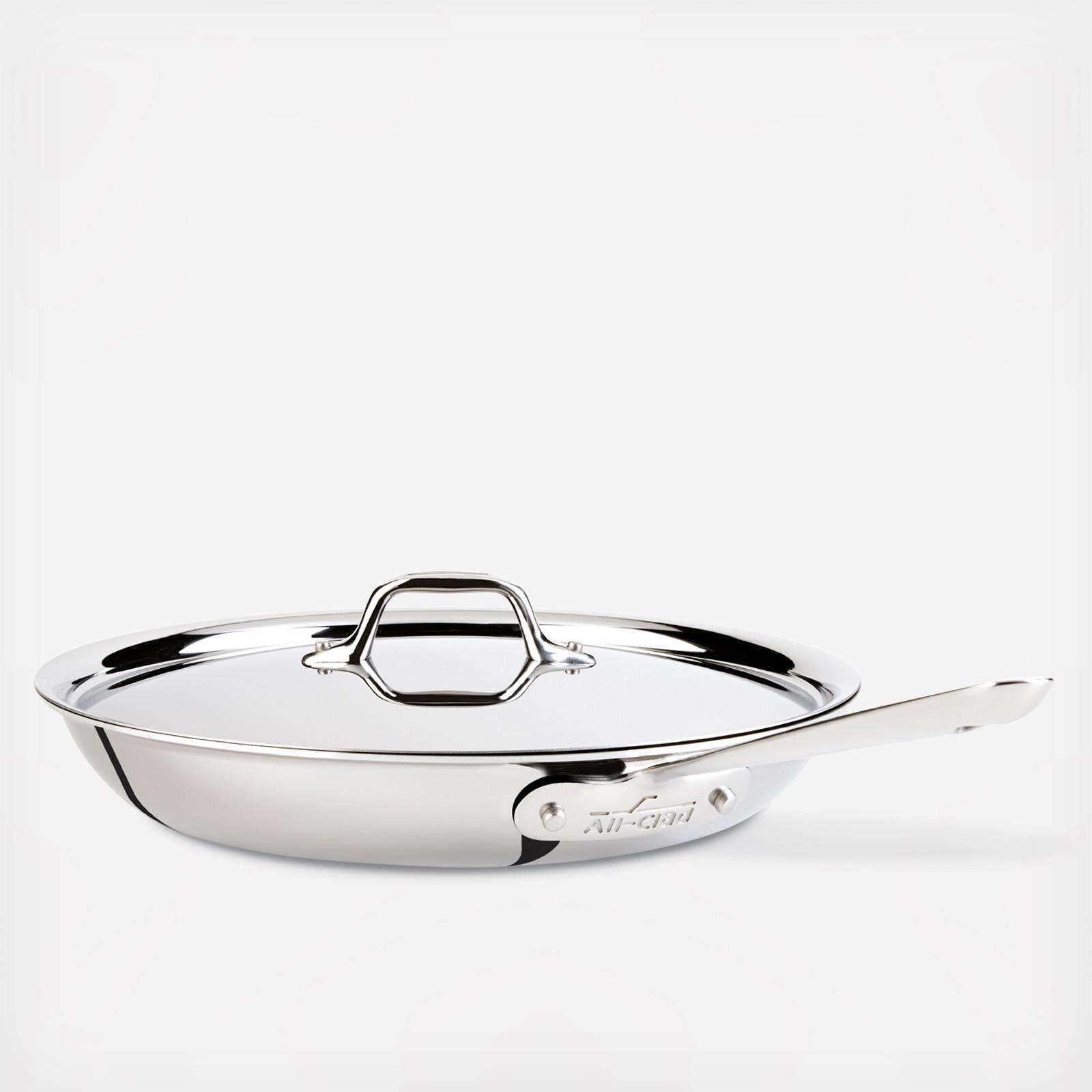 12-Inch Fry Pan w/ Lid / Nonstick / D3 Stainless - Packaging Damage