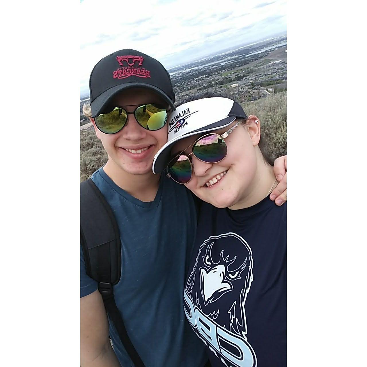 We climbing Mountains!