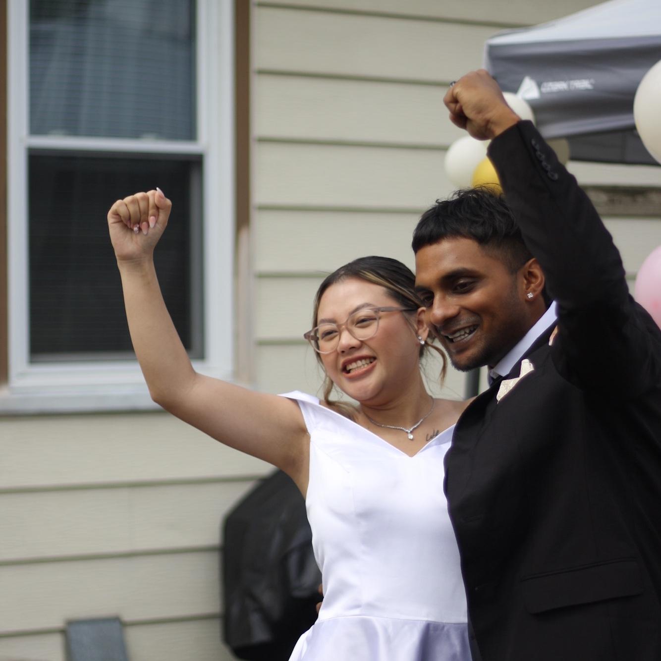 Cheers to being married !! :)