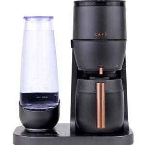 Café Specialty Grind and Brew Coffee Maker, Single-Serve Option, 10-Cup Thermal Carafe, WiFi Enabled Technology, Smart Home Kitchen Essentials, SCA Certified, Barista-Quality Brew, Matte Black
